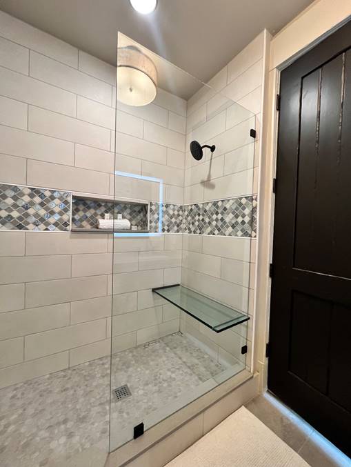 Hartung Shower Door Panel